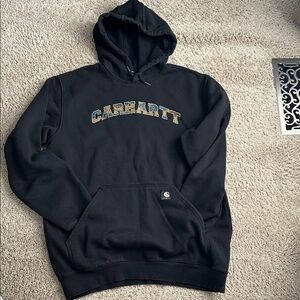 Carhartt Black Men's Sweater with Logo